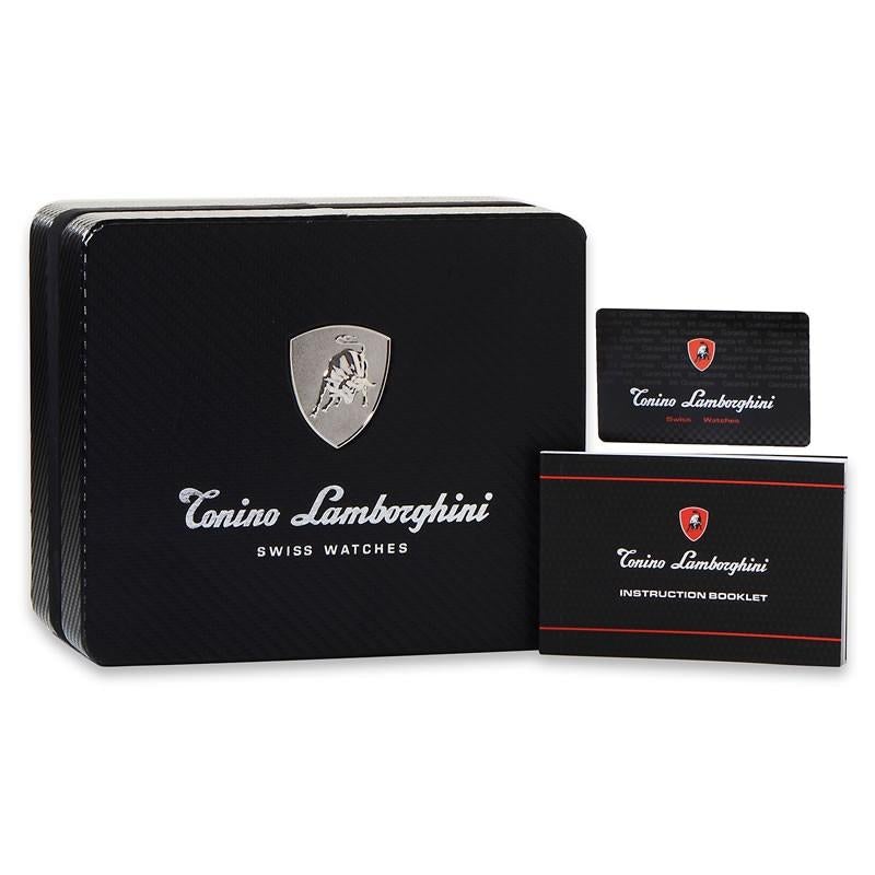 Automatic Watch - Tonino Lamborghini TLF-T06-3 Men's Black Spyderleggro Automatic Watch