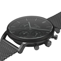 Chronograph Watch - Cluse Black Aravis Chronograph Watch CW0101502007