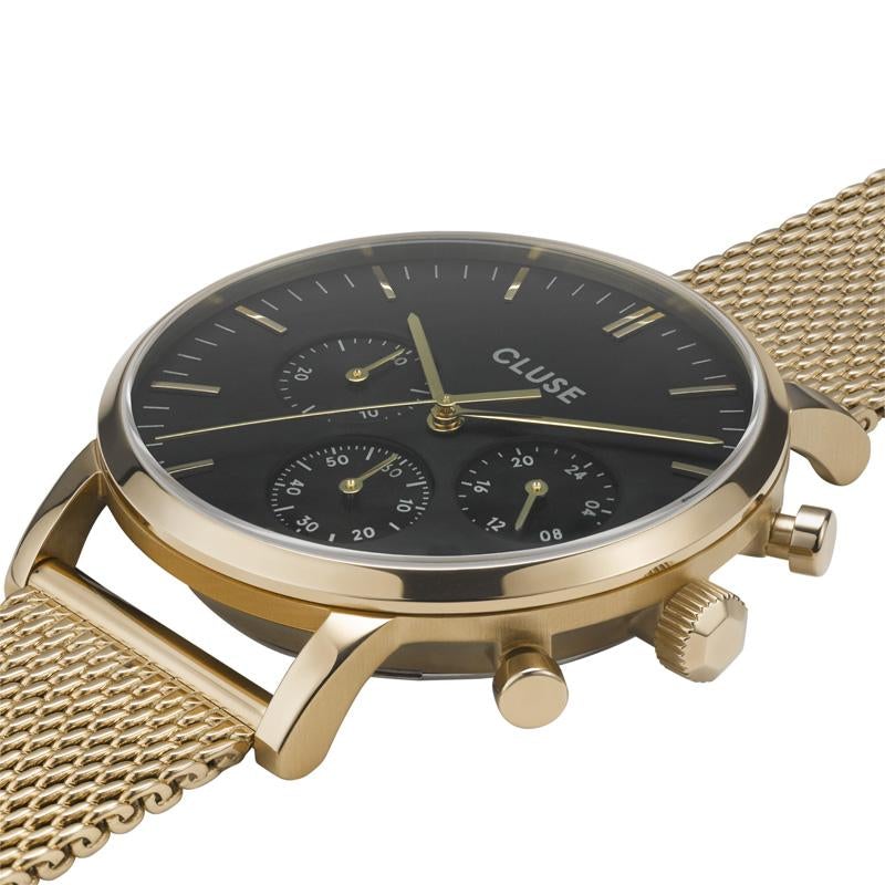 Chronograph Watch - Cluse Gold Aravis Chronograph Watch CW0101502010