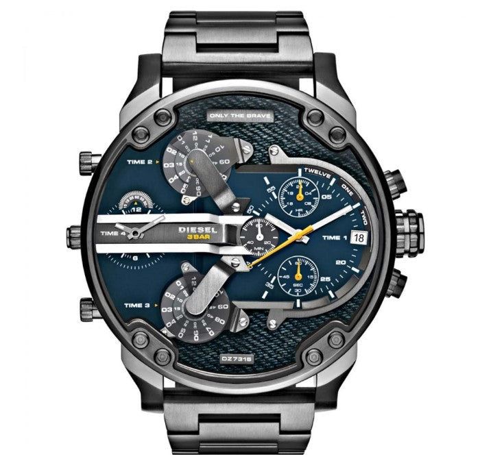 Chronograph Watch - Diesel DZ7331 Men's Daddy 2.0 Gunmetal Chronograph Watch