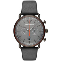 Chronograph Watch - Emporio Armani AR11168 Men's Aviator Black Watch