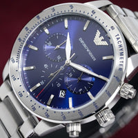 Chronograph Watch - Emporio Armani AR11306 Men's Mario Chronograph Watch