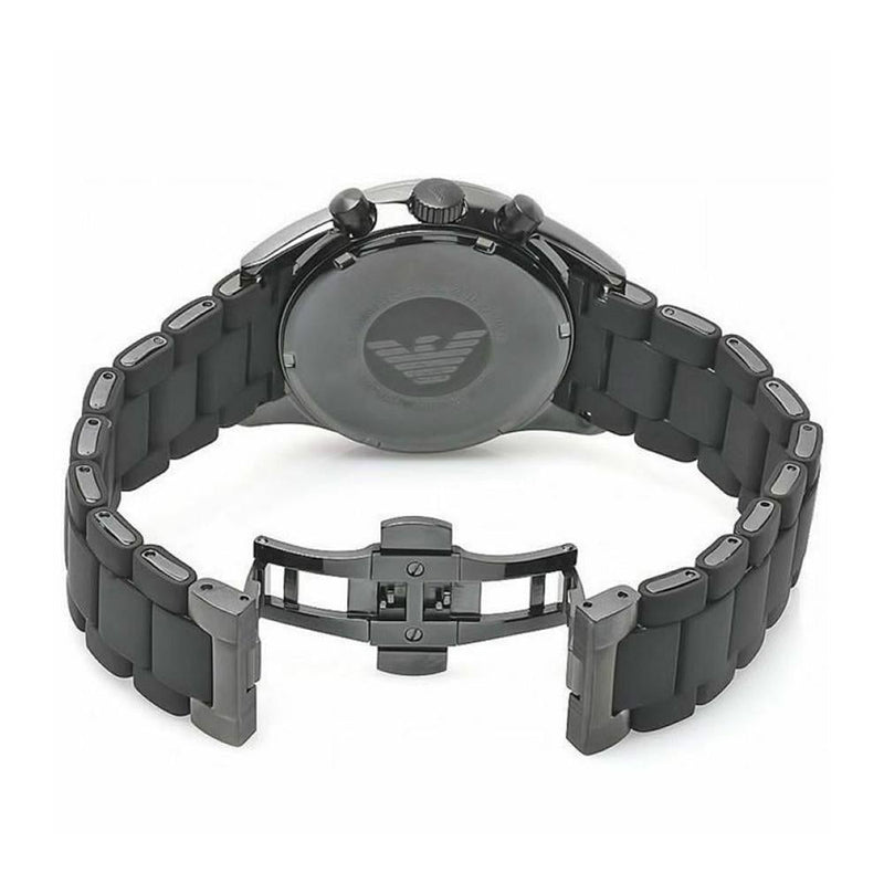 Chronograph Watch - Emporio Armani AR5889 Men's Black Chronograph Watch