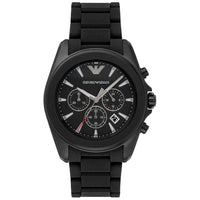 Chronograph Watch - Emporio Armani AR6092 Men's Black Chronograph Watch