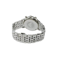 Chronograph Watch - Emporio Armani AR80013 Men's Blue Dial Silver Watch