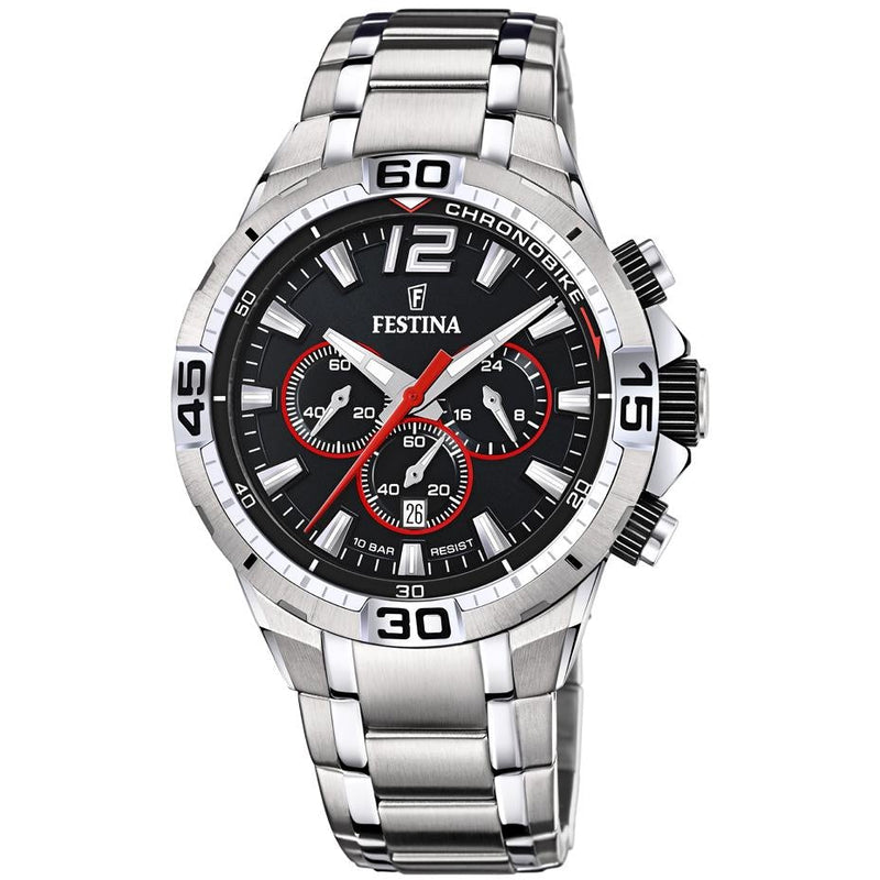 Chronograph Watch - Festina F20522/6 Men's Black Chrono Bike Watch