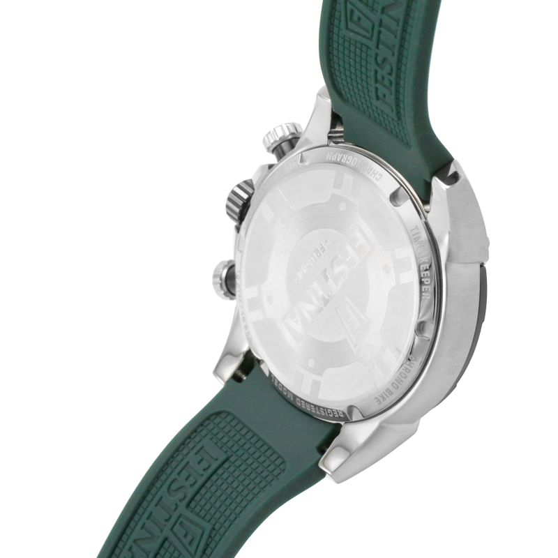 Chronograph Watch - Festina F20544/3 Men's Green Chrono Bike 2021 Watch