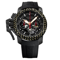 Chronograph Watch - Graham Black Chronofighter Superlight Skeleton Watch 2CCBK.B25B