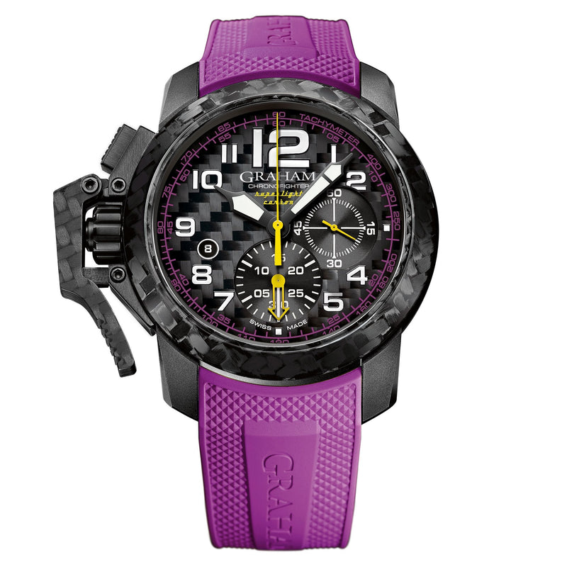 Chronograph Watch - Graham Purple Chronofighter Superlight Watch 2CCBK.V01A