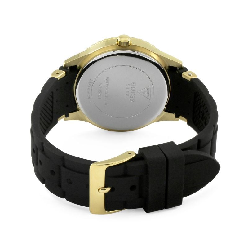 Chronograph Watch - Guess W1157L1 Mens Black Valencia Watch