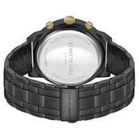 Chronograph Watch - Kenneth Cole Men's Black Watch KC50884005