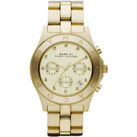 Chronograph Watch - Marc Jacobs MBM3101 Ladies Blade Gold Watch