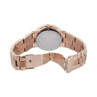 Chronograph Watch - Michael Kors MK5586 Ladies Mini Dylan Glitz Rose Gold Watch