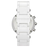 Chronograph Watch - Michael Kors MK5848 Ladies Parker White Glitz Watch