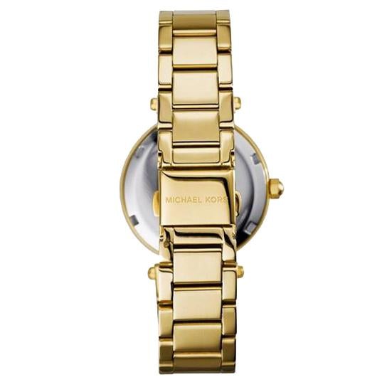 Chronograph Watch - Michael Kors MK6056 Ladies Mini Parker Gold Chronograph Watch