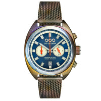 Chronograph Watch - Out Of Order Men's Blue Torpedine Chrono Watch OOO.001-12.BL.CR
