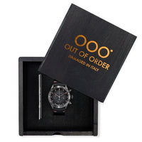 Chronograph Watch - Out Of Order Men's Fumo Chrono Vegan Watch OOO.001-13.RS