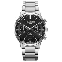 Chronograph Watch - Roamer 718982 41 55 70 R-Line Multifunction Men's Black Watch