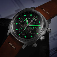 Chronograph Watch - Spinnaker Men's Brown Hull Watch SP-5068-01