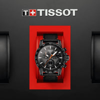 Chronograph Watch - Tissot Supersport Chrono Basketball Edition Men's Black Watch T125.617.36.081.00