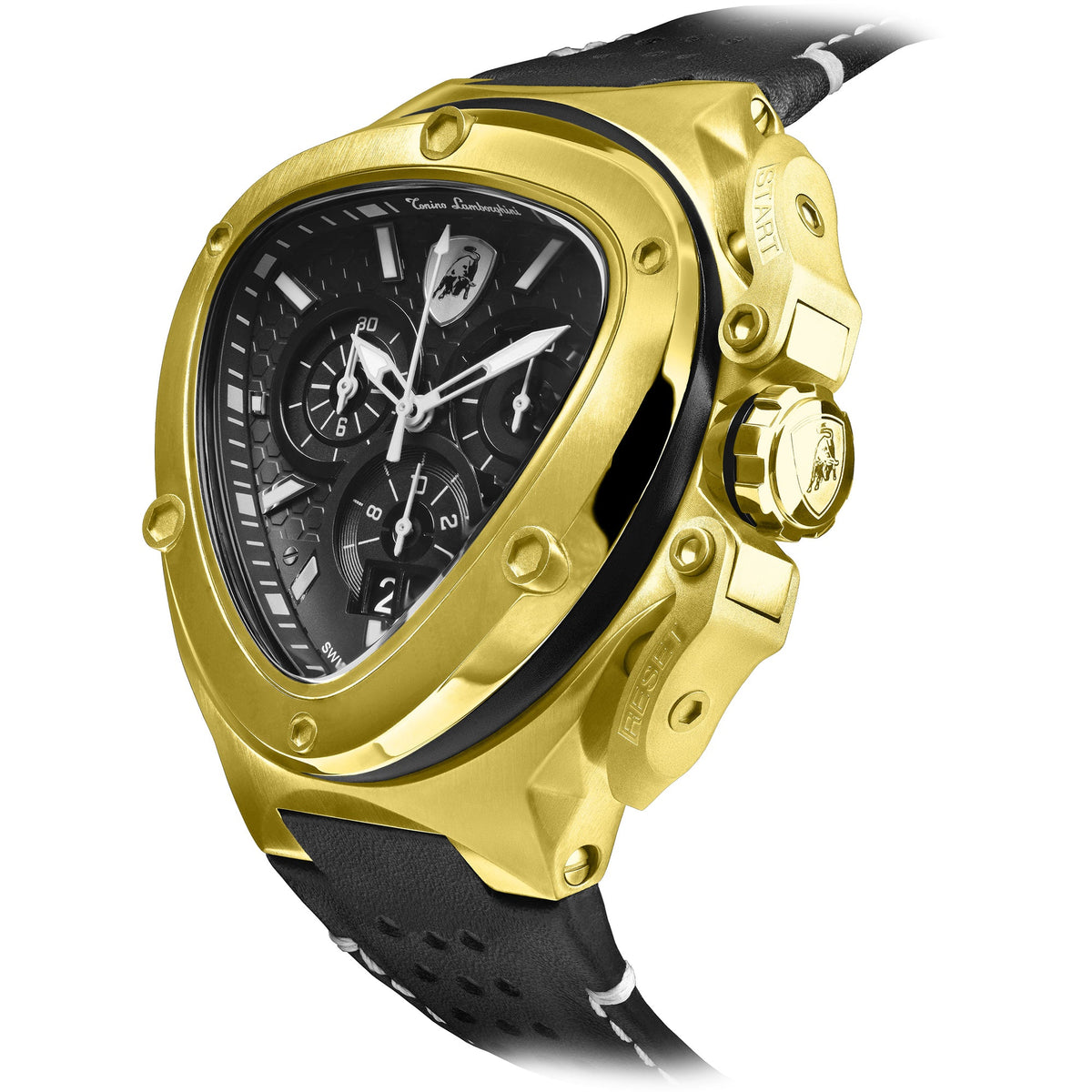 Tonino Lamborghini T9XD-YG Men's Black Spyder X Watch from WatchPilot