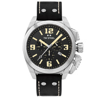 Chronograph Watch - TW Steel Men's Black Canteen Watch TW1011
