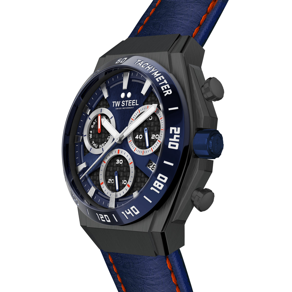 TW Steel Men s Blue CEO Tech Watch CE4072 from WatchPilot