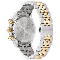 Chronograph Watch - Versace Hellenyium Men's Two-Tone Watch VE2U00522