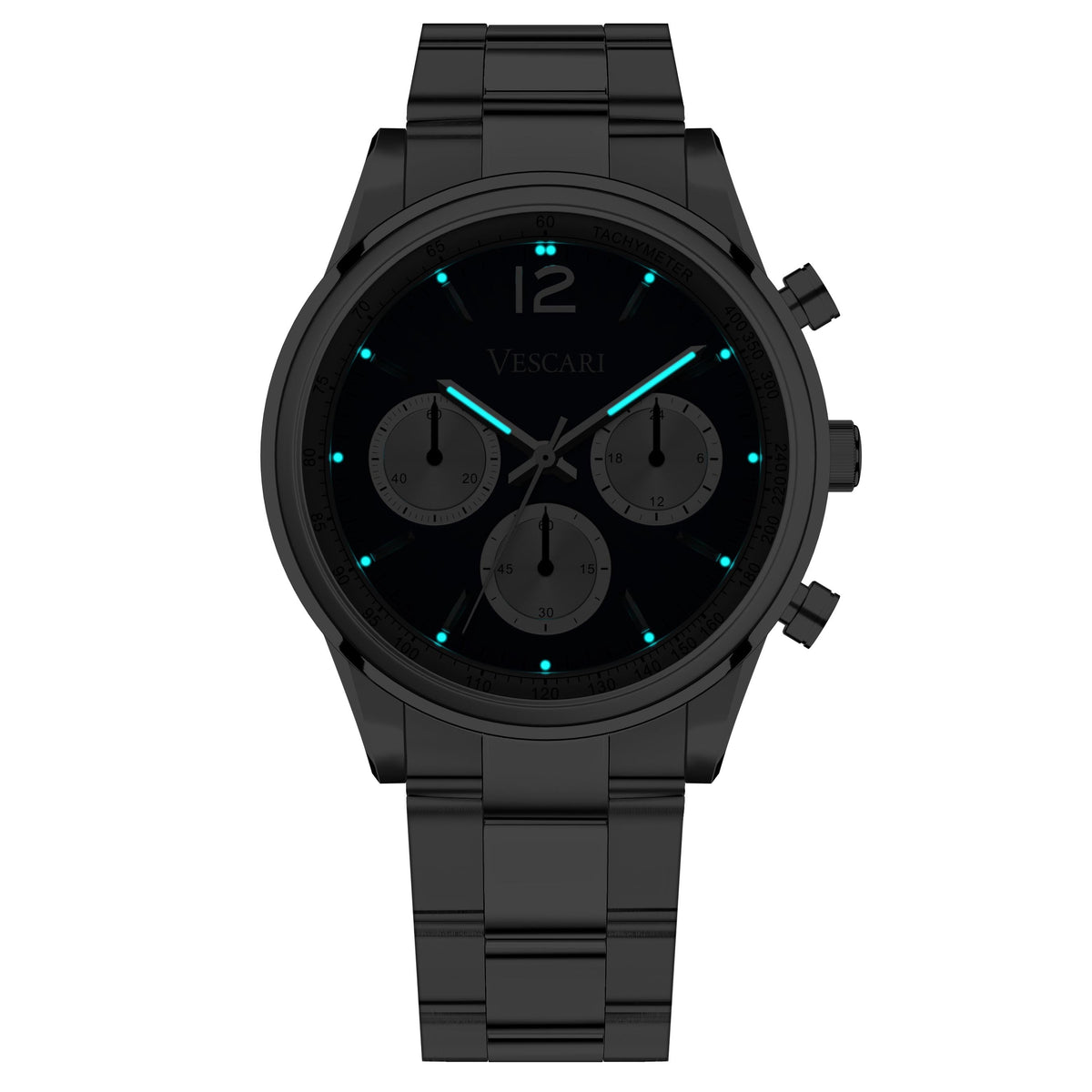 Vescari Chestor Reverse Men's Blue Panda VSC-03RP-01 from WatchPilot™