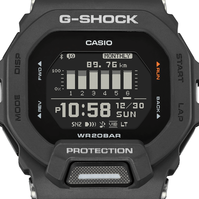 Digital Watch - Casio G-Shock Men's Black Watch GBD-200-1ER