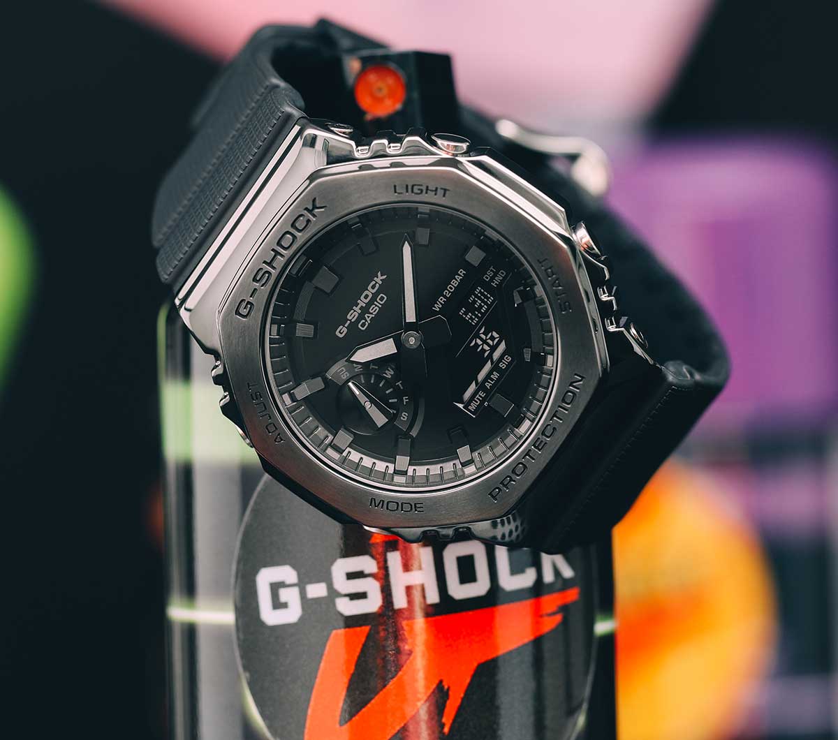 Casio G-Shock Men's Black Watch GM-2100BB-1AER from WatchPilot™