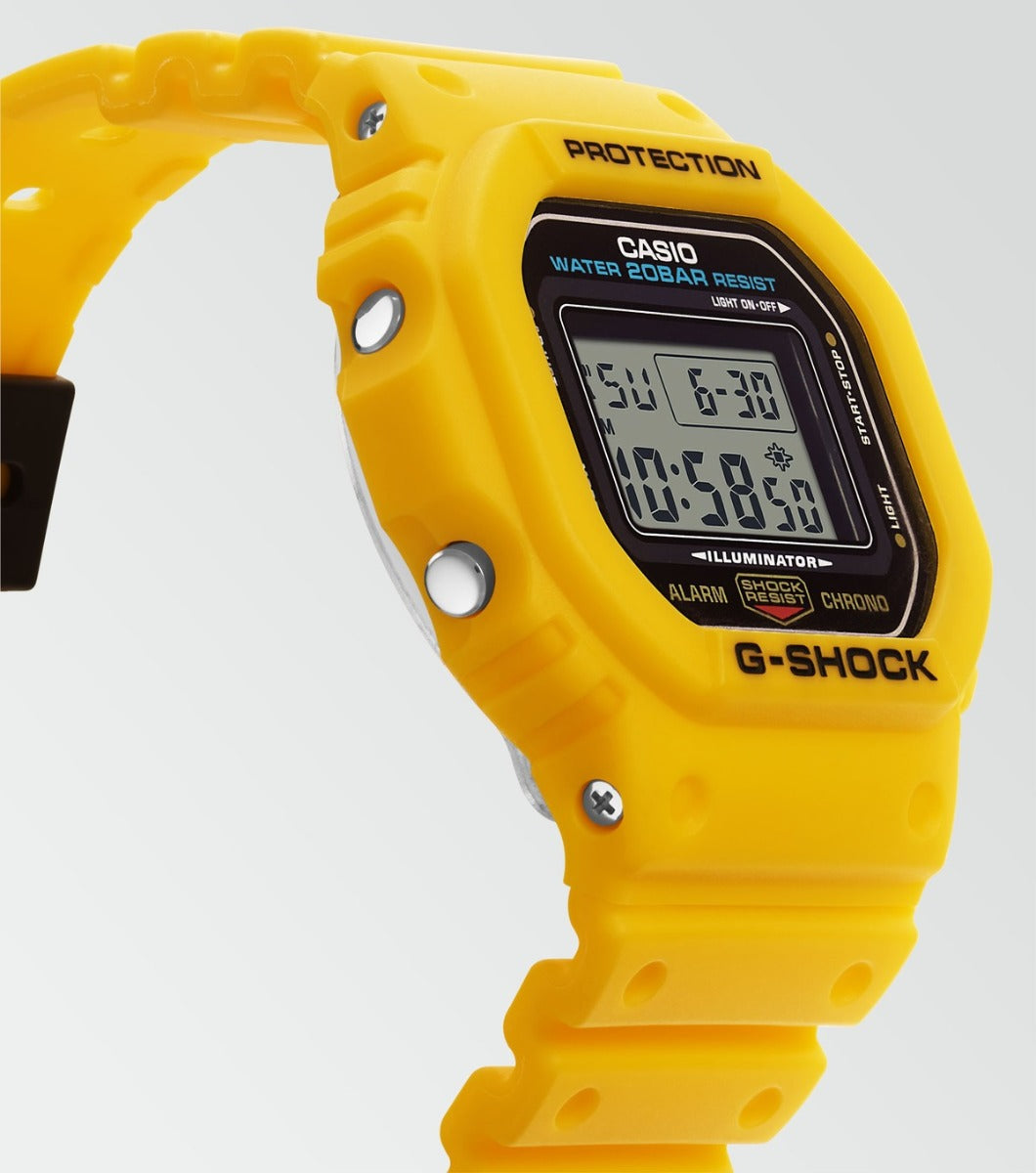 Casio G-Shock Men's Yellow Watch DW-5600REC-9ER from WatchPilot™