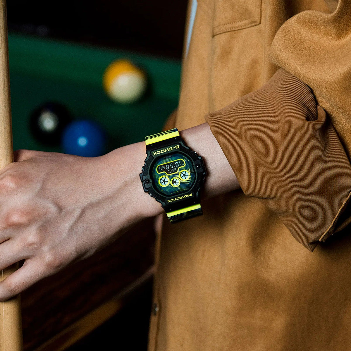Casio G-Shock Distortion Limited Men's Green Watch DW-5900TD-9ER from WatchPilot™