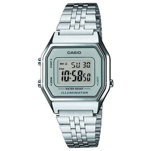 Digital Watch - Casio Vintage Unisex Silver Watch LA680WEA-7EF