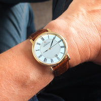 Herbelin Classique  Men's White Watch 12248/P08MA