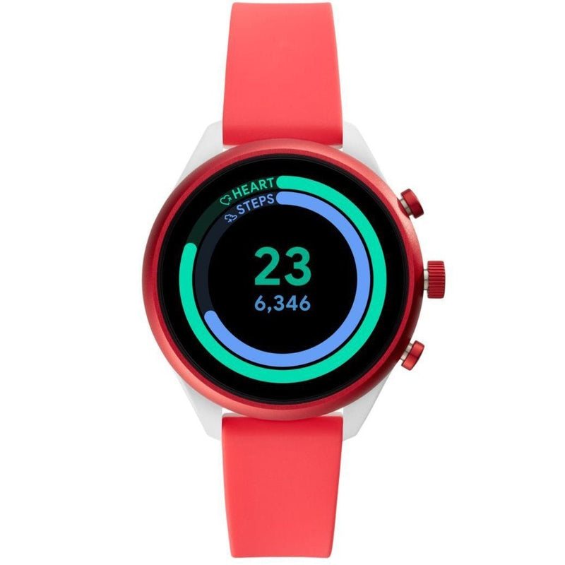 Smart Watch - Fossil FTW6027 Pink Gen 4 Sport Smartwatch