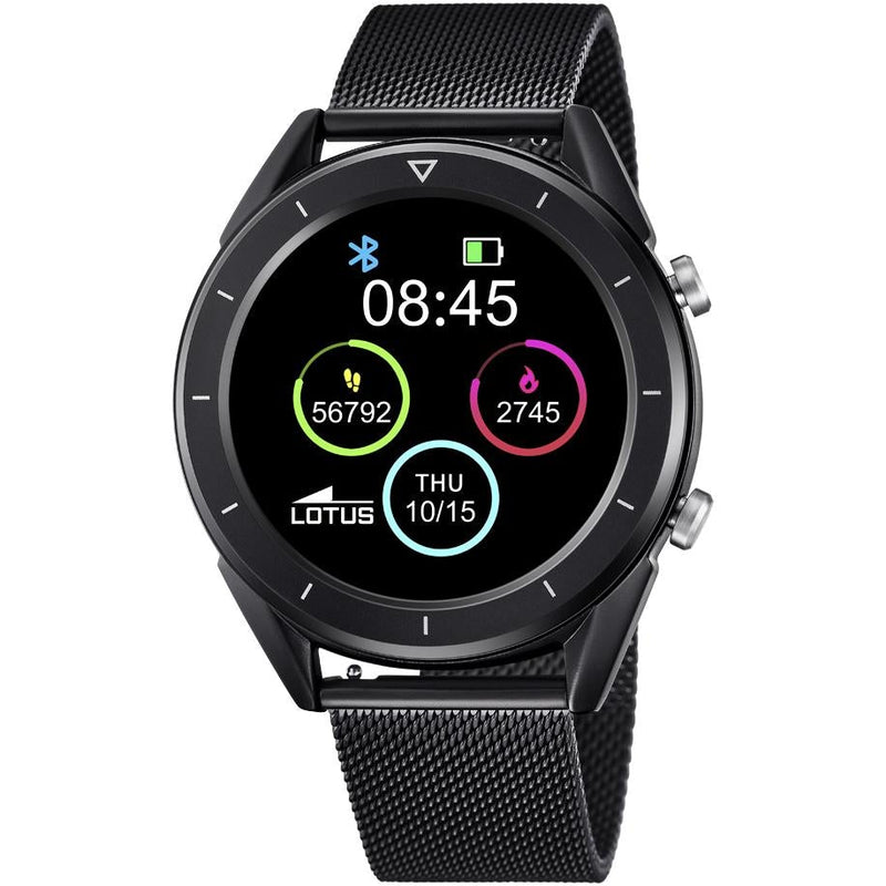 Smart Watch - Lotus L50007/1 Men's Black Smartime Watch