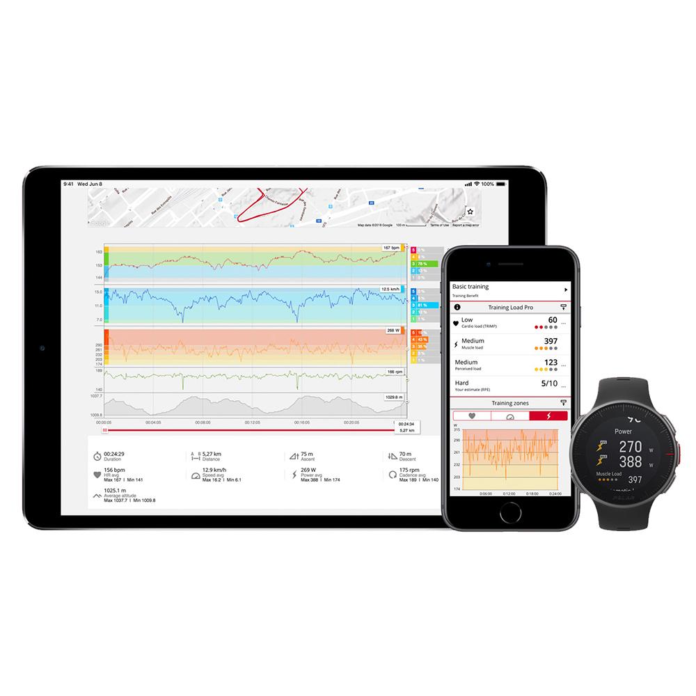 Polar vantage v clearance titan battery life