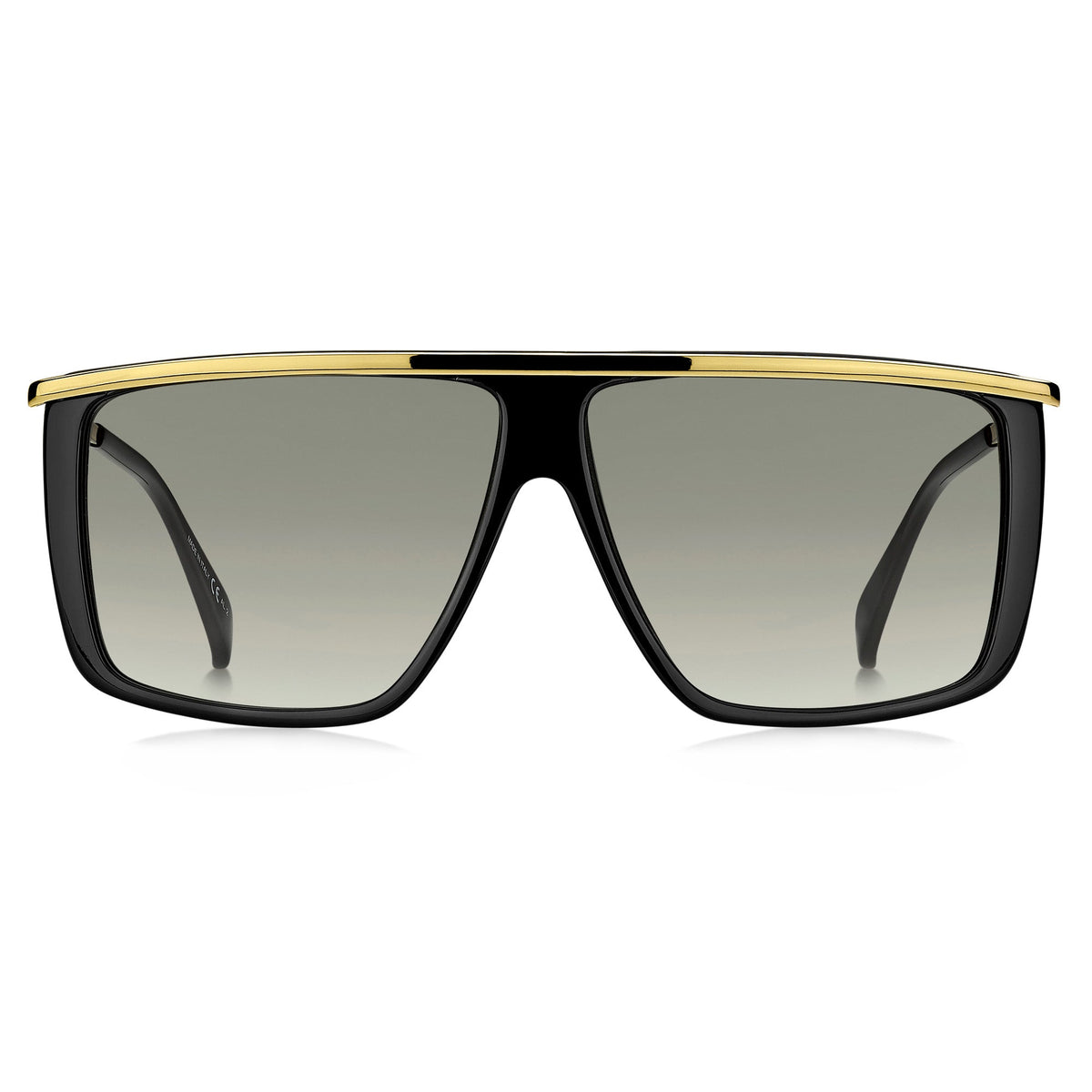 Givenchy Black and Gold Sunglasses - Model 7146/G/S Givenchy Brown Gradient Geometric Ladies Sunglasses GV 7146  main image 3