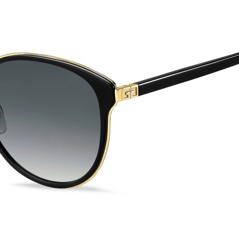 Sunglasses - Givenchy GV 7161/G/S 2M2 579O Women's Black Gold Sunglasses