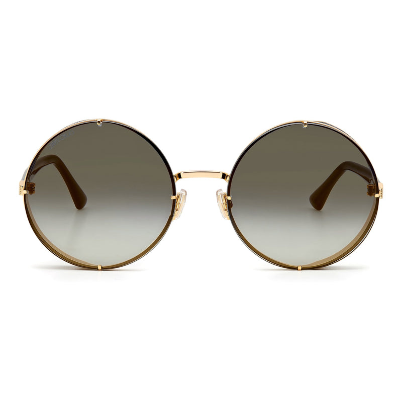 Sunglasses - Jimmy Choo LILO/S RHL 58FQ Women's Gold Black