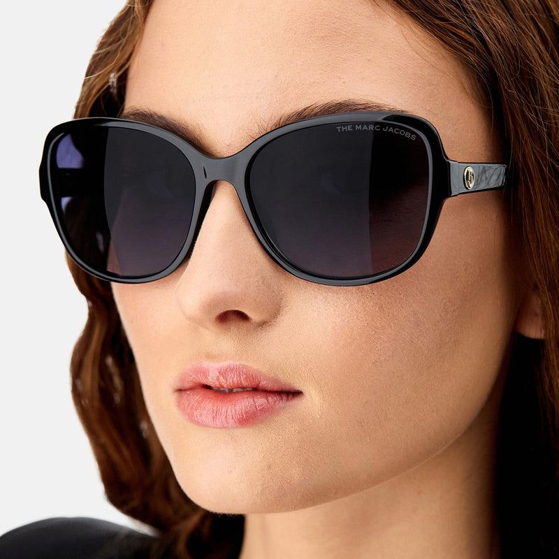 Sunglasses - Marc Jacobs MARC 528/S 807 589O Women's Black Sunglasses