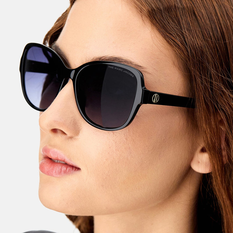 Sunglasses - Marc Jacobs MARC 528/S 807 589O Women's Black Sunglasses