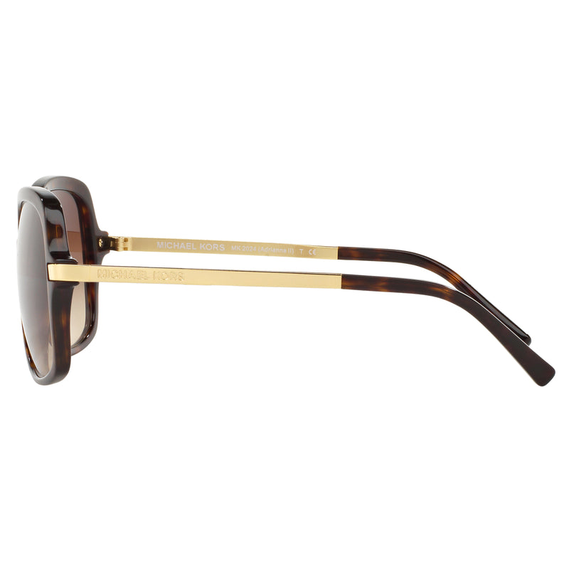 Sunglasses - Michael Kors 0MK2024 310613 57 (MK06) Women's Dark Tortoise Adrianna II Sunglasses