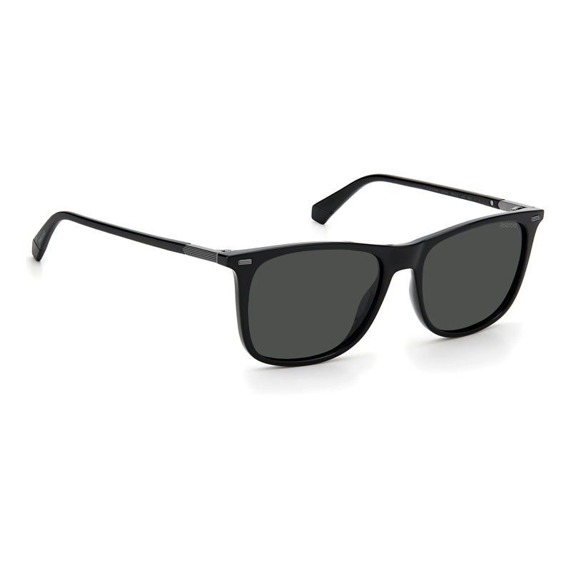 Sunglasses - Polaroid PLD 2109/S 807 55M9 Unisex Black Sunglasses