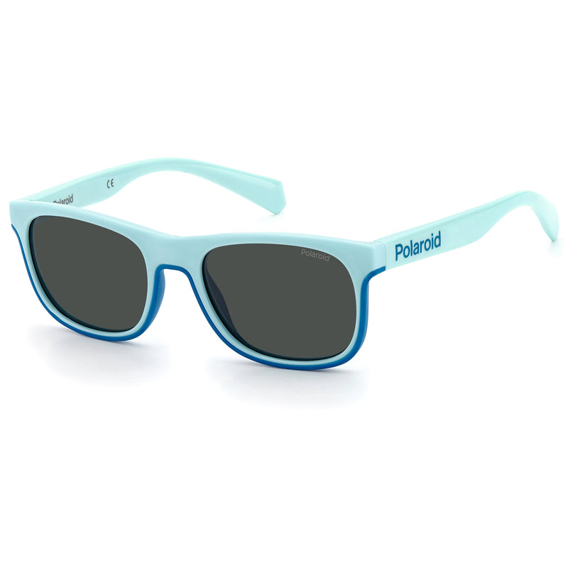 Sunglasses - Polaroid PLD 8041/S 2X6 47M9(PLD35) Kids Black Sunglasses