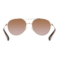 Sunglasses - Ralph Lauren 0RA4135 911613 55 (RL4) Women's Shiny Pale Gold Sunglasses