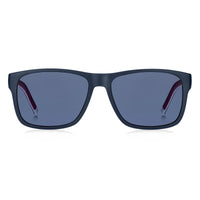 Sunglasses - Tommy Hilfiger TH 1718/S 8RU 56KU Unisex Blue Red Sunglasses