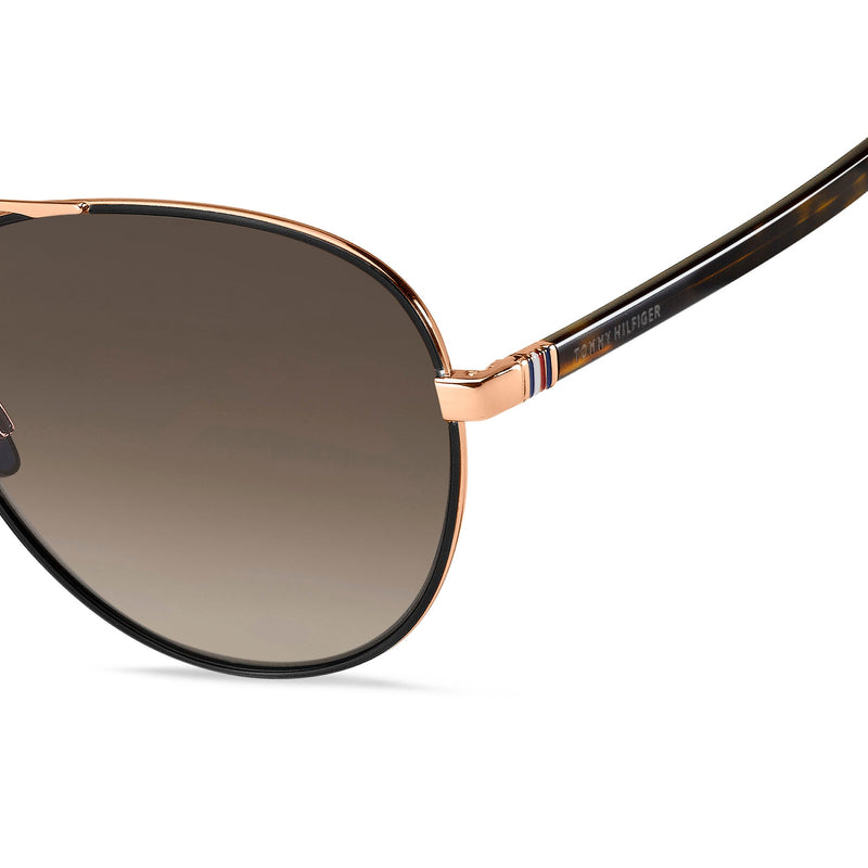 Sunglasses - Tommy Hilfiger TH 1766/S DDB 61HA Unisex Gold Copper Sunglasses