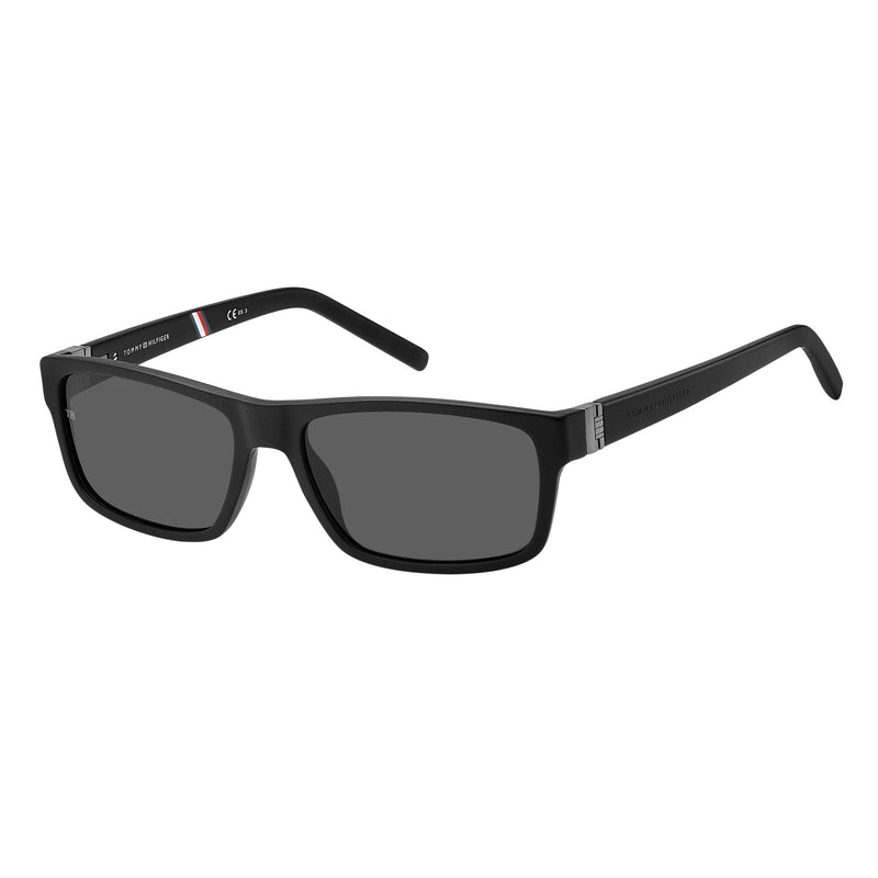 Sunglasses - Tommy Hilfiger TH 1798/S 003 57IR Men's Matte Black Sunglasses